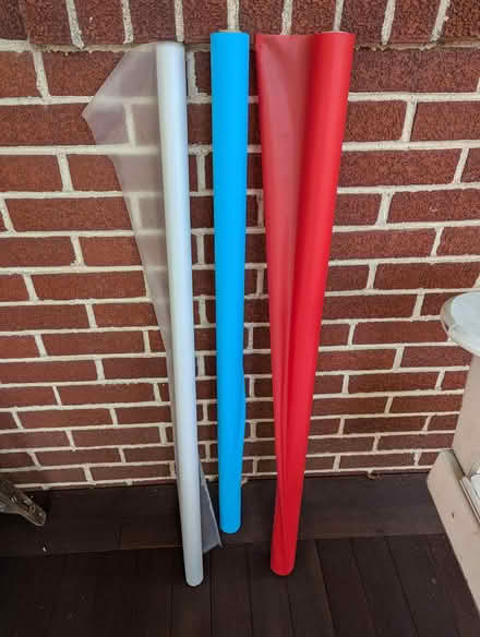 Photo of free Plastic table cover- three rolls (Souderton) #2