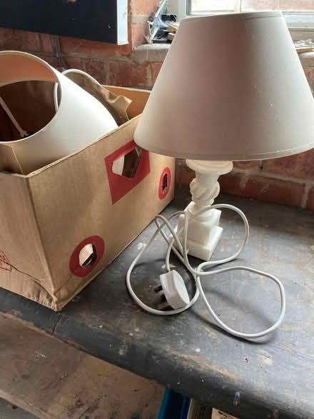 Photo of free Two identical table lamps (Sheffield S8) #1