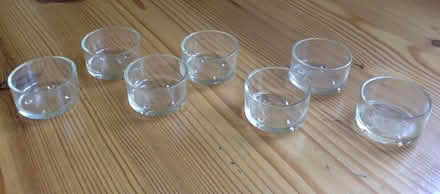 Photo of free glass tealight candle containers (West Seattle) #1