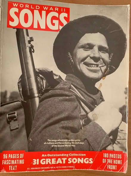 Photo of free World War II song book (Kinson BH10) #1