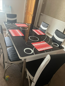 Photo of free Dinning table with 4 chairs (ST5) #1