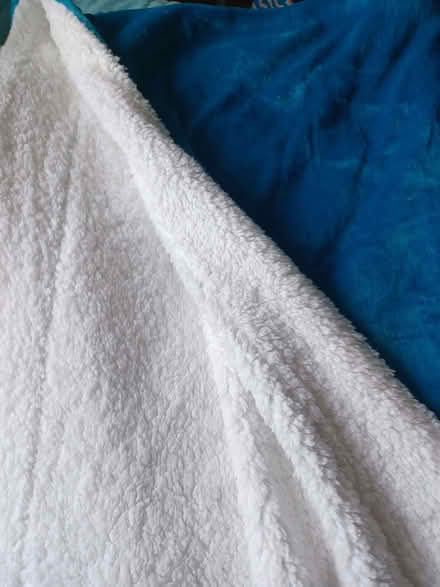 Photo of free Super king teal blanket (Kenilworth CV8) #1