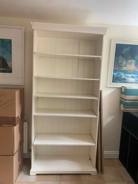 Photo of free Tall cream Book Shelf (Henley-On-Thames RG9) #1