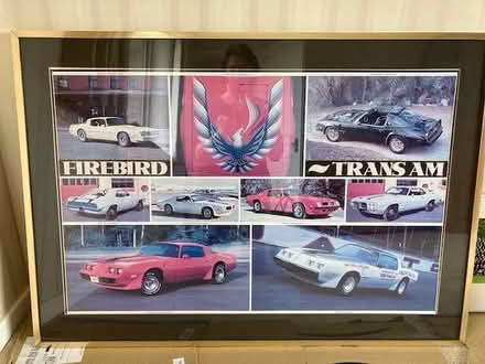 Photo of free Poster Firebird-TransAm in gilt frame (Wilmslow SK9) #1