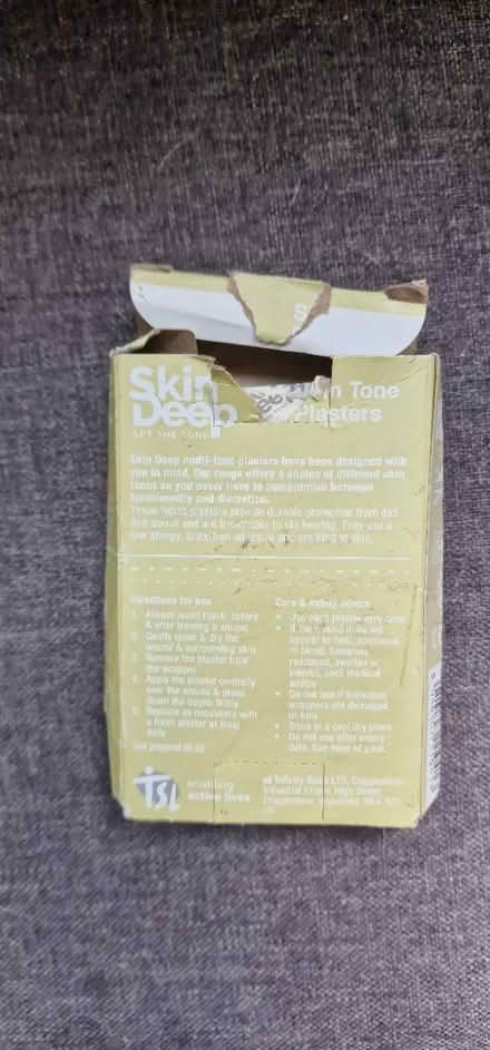 Photo of free Plasters (E16 canning town) #2