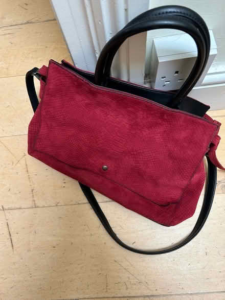 Photo of free Burgundy red handbag (Chiswick W4) #2