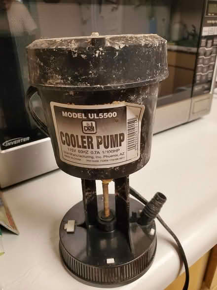 Photo of free Evaporative cooler pump (NE Carlisle and Indian School) #1
