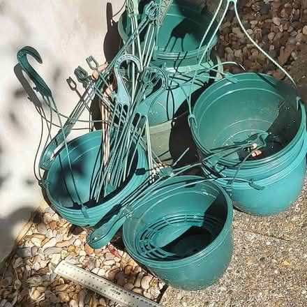 Photo of free Hanging basket pots (Ramsden Heath CM11) #1