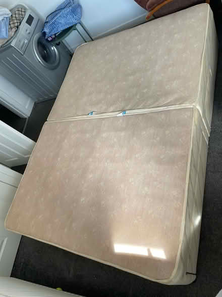 Photo of free Double bed base and headboard (G33) #3