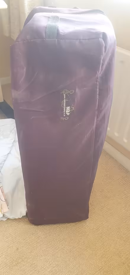 Photo of free Travel cot and bedding (BD15 nr Bingley) #2