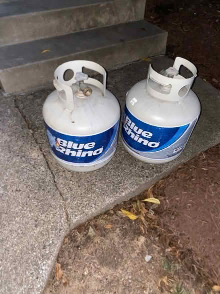 Photo of free 2 empty blue rhinos (Town of Kensington) #1