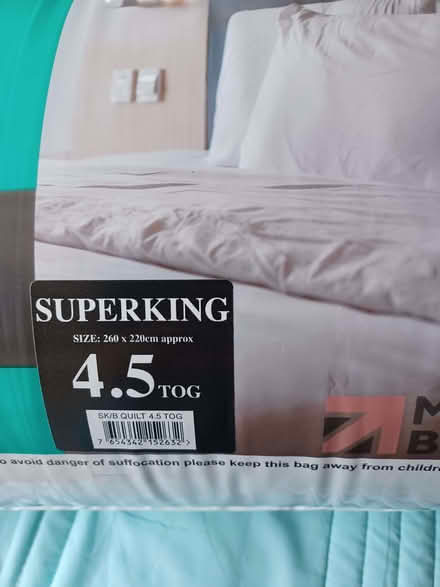 Photo of free 4.5 super king duvet (Kenilworth CV8) #3