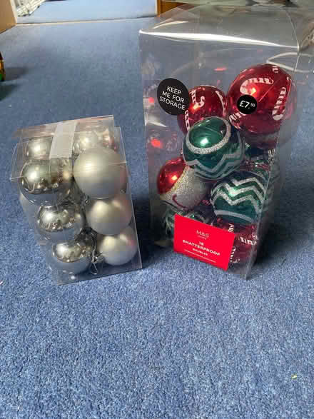 Photo of free Christmas baubles (Disley SK12) #1