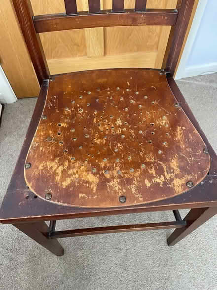 Photo of free Lightweight wooden chair (Newtown SY16) #1