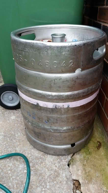 Photo of free 50 litre beer keg (North Reddish Stockport) #1