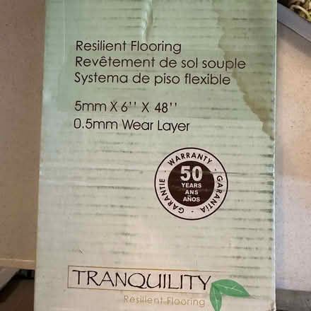 Photo of free NEW box vinyl plank (South Wheaton) #2