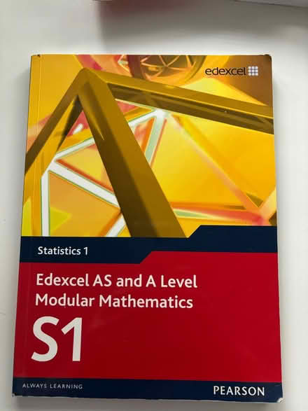 Photo of free Edexel AS & A Level Statistics 1 (Barnet EN5) #1