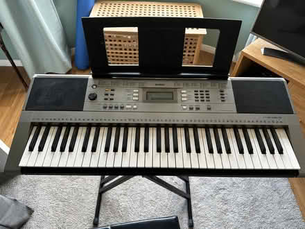 Photo of free Yamaha PSR E353 Keyboard in good working order with stand, (Ringmer BN8) #3