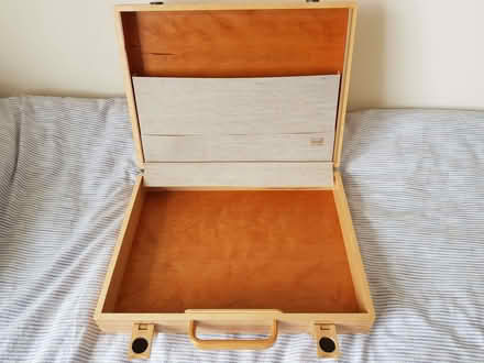 Photo of free Wooden briefcase (Ringmer BN8) #2