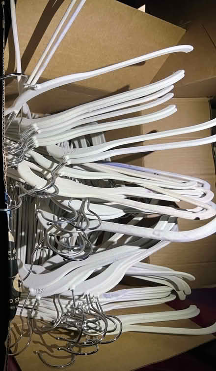 Photo of free Clothes hangers - felt covered (Near Jefferson high school) #1