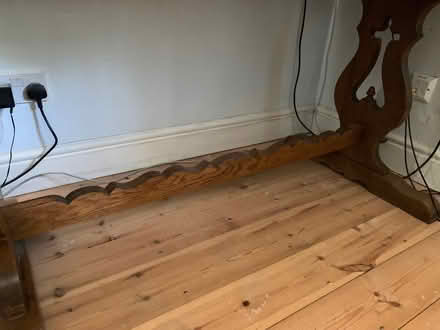 Photo of free Dark wood dining table (The Goggin SY8) #2