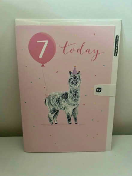 Photo of free 7th Birthday card (Kenilworth CV8) #1