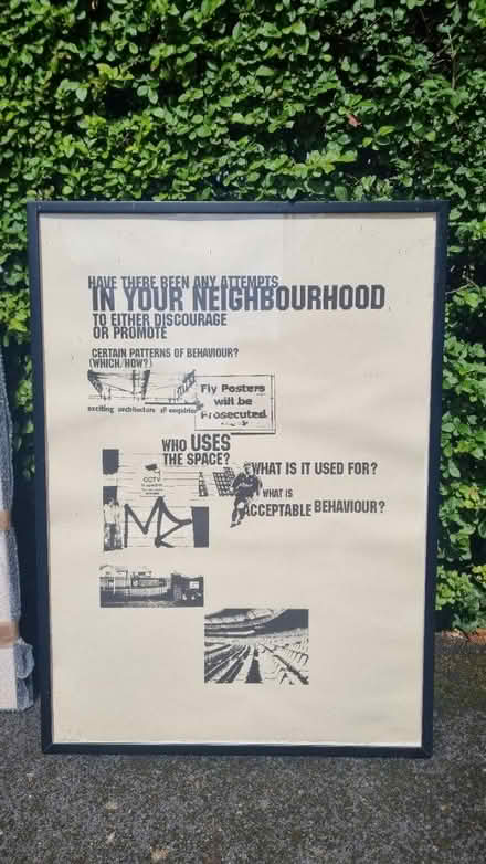Photo of free Framed print 110cm x 80cm (Southbourne BH6) #1