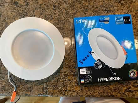 Photo of free 3 ceiling lights - LED (Midtown Palo Alto) #1