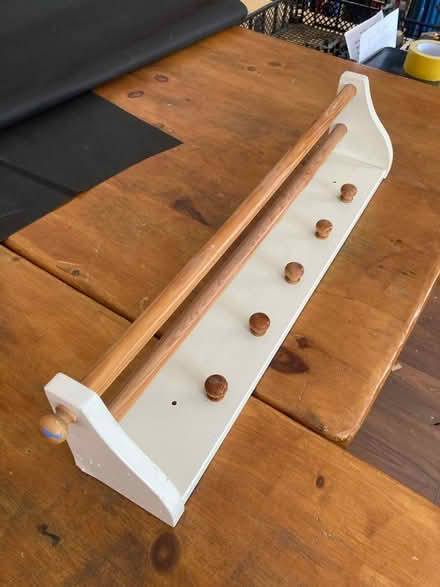 Photo of free Rail and hooks wall mounted (Sheffield S3 Neepsend) #1