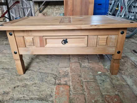 Photo of free Pine coffee table (South Newington OX15) #3