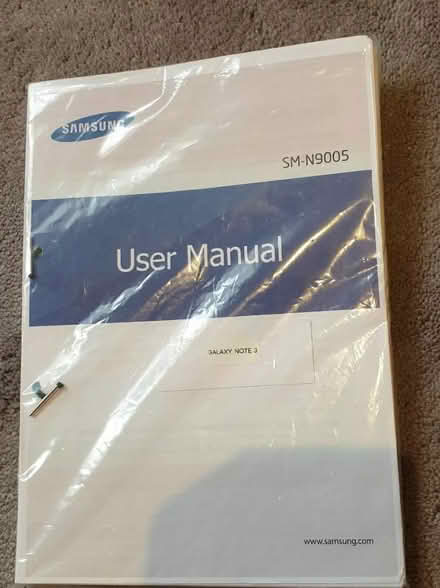 Photo of free Galaxy Note 3 USER MANUAL printed (Taplow, SL6) #1