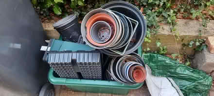Photo of free Plastic plant pots (Hucclecote GL3) #1