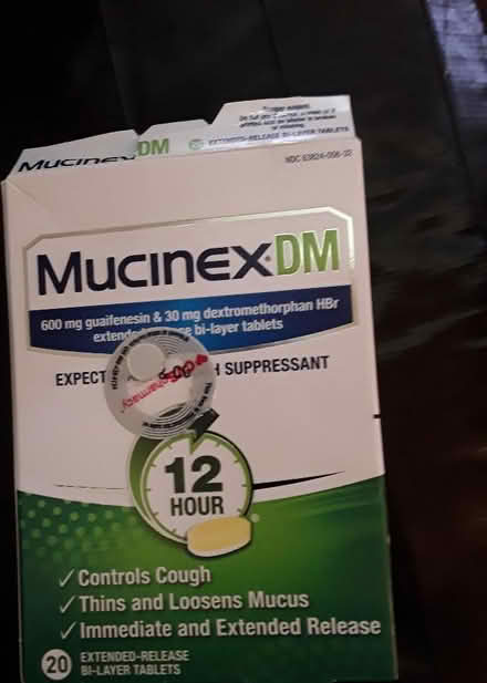 Photo of free Mucinex 18 capsules left (Greene/northern Albemarle) #1