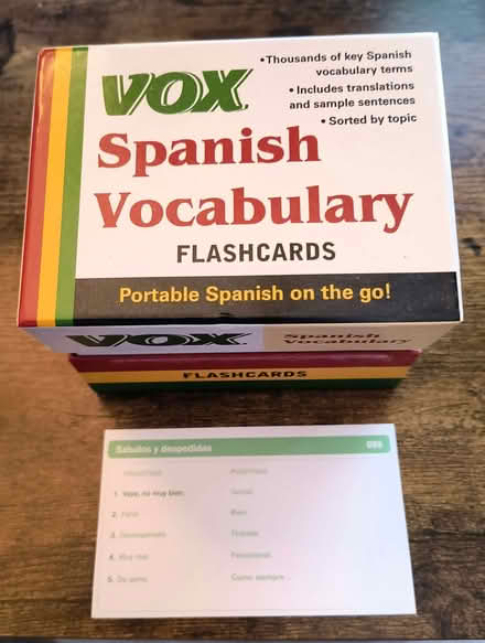 Photo of free Spanish Learning Aids (Liss GU33) #2