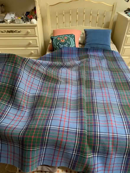 Photo of free Tartan wool blanket (Cutteslowe OX2) #1