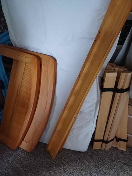 Photo of free Wooden child's bed (Trewoon) #2