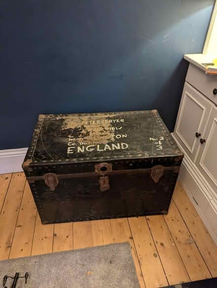 Photo of free Old trunk (BD18 Shipley) #1