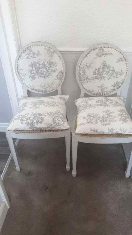 Photo of free 2 Solid Shabby Chic Chairs (CT11) #1