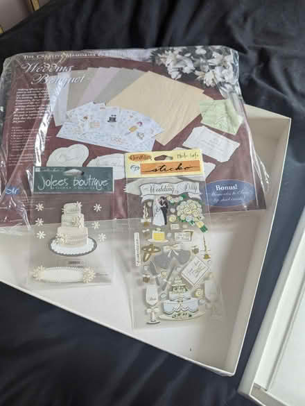 Photo of free Scrapbook and supplies for wedding (Middlesex Boro) #1