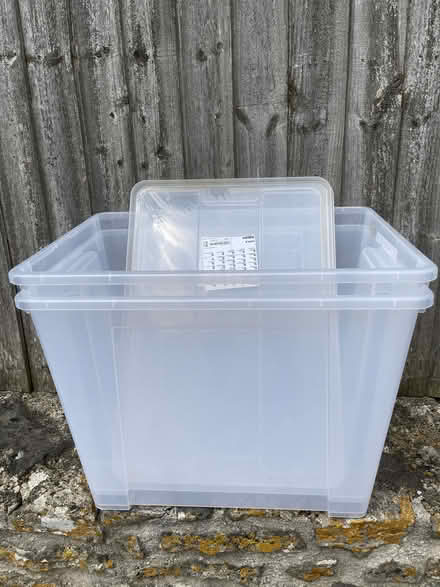 Photo of free Large storage containers x 3 (Near Evercreech BA4) #1