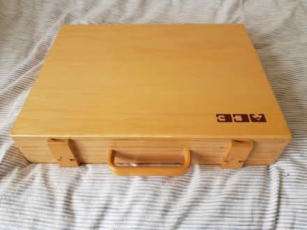 Photo of free Wooden briefcase (Ringmer BN8) #1