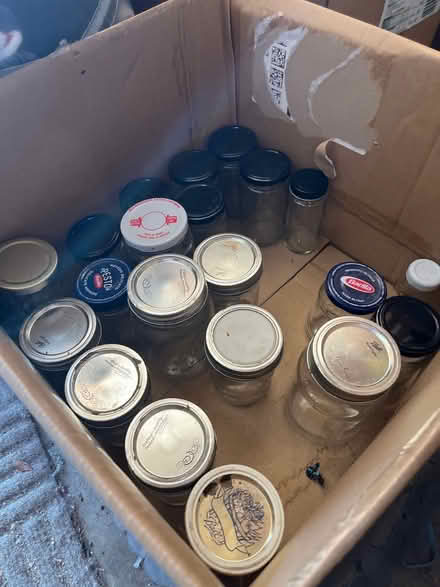 Photo of free Various glass jars with lids (West San Jose, 95117) #1