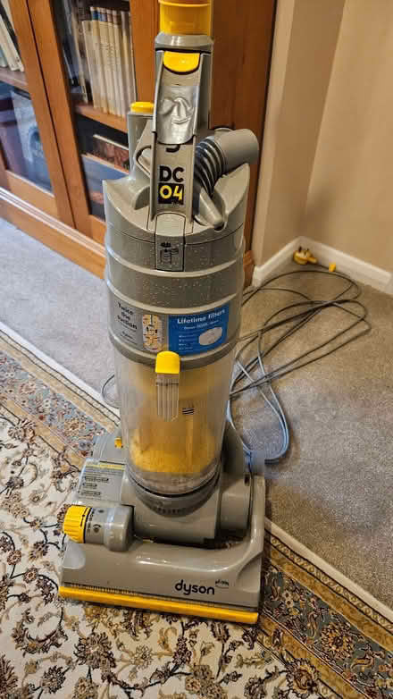 Photo of free Parts for Dyson DC04 vacuum cleaner. Electric works (IP5) #1