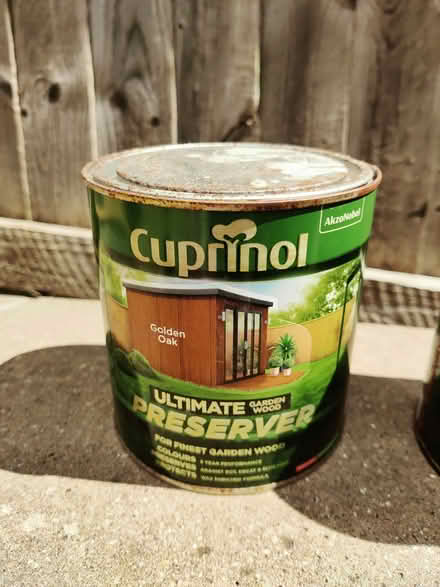 Photo of free Cuprinol Ultimate Garden Wood Preserver (Weston) #1