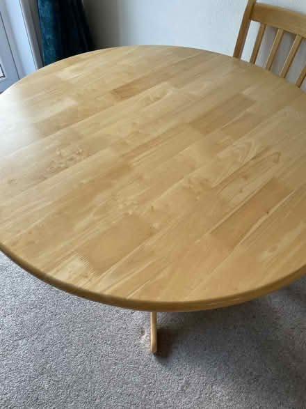 Photo of free Round Dining Table and Chairs (Charlton Marshall) #2