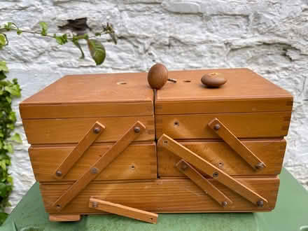 Photo of free Wooden sewing box (Canon pyon) #2