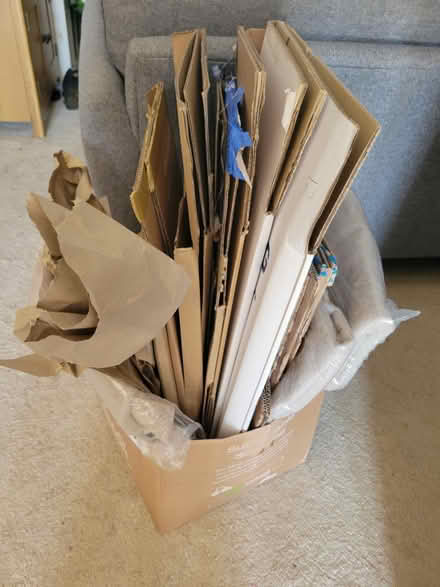 Photo of free Moving boxes and padding (BS7) #1