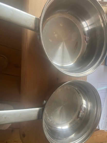 Photo of free 2 saucepans (Esher KT10) #1