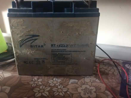 Photo of Battery 12 volt 10 Ah (Heeley S2) #1