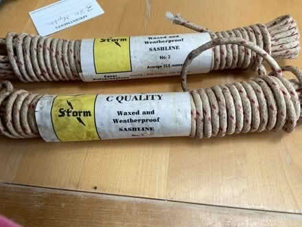 Photo of free Sash window cord (Ashley) #1